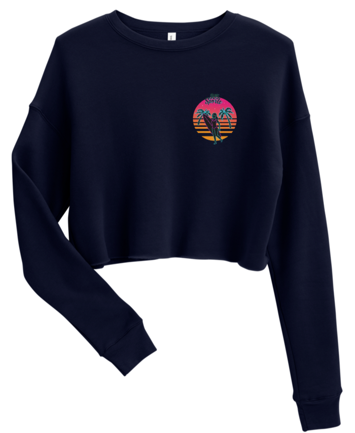 Women's Surf's Up Cropped Sweater