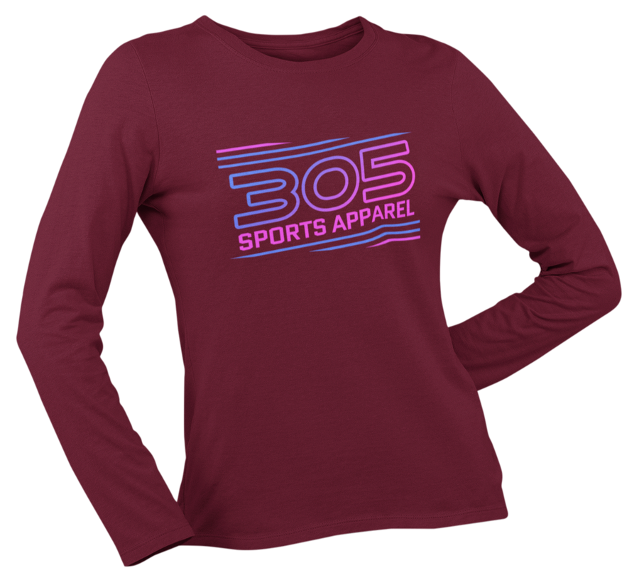 Women's Neon 305 Sports Apparel Long Sleeve