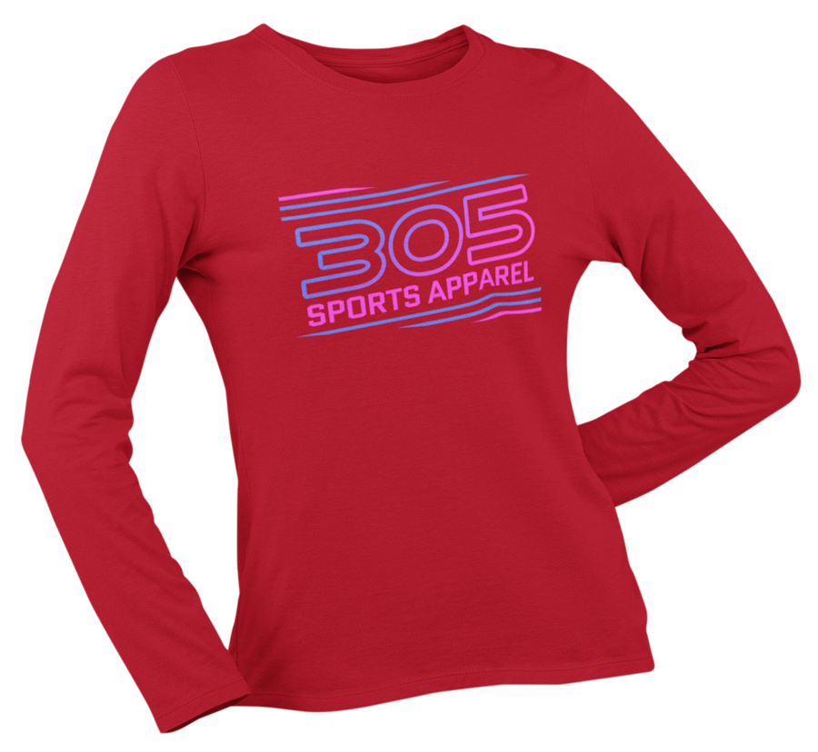 Women's Neon 305 Sports Apparel Long Sleeve