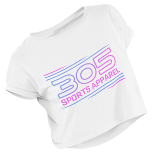 Women's Neon 305 Sports Apparel Cropped Tee