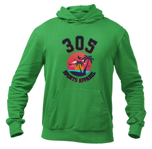 Neon Tropical 305 Sports Apparel Hoodie