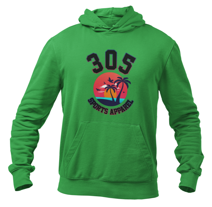 Neon Tropical 305 Sports Apparel Hoodie