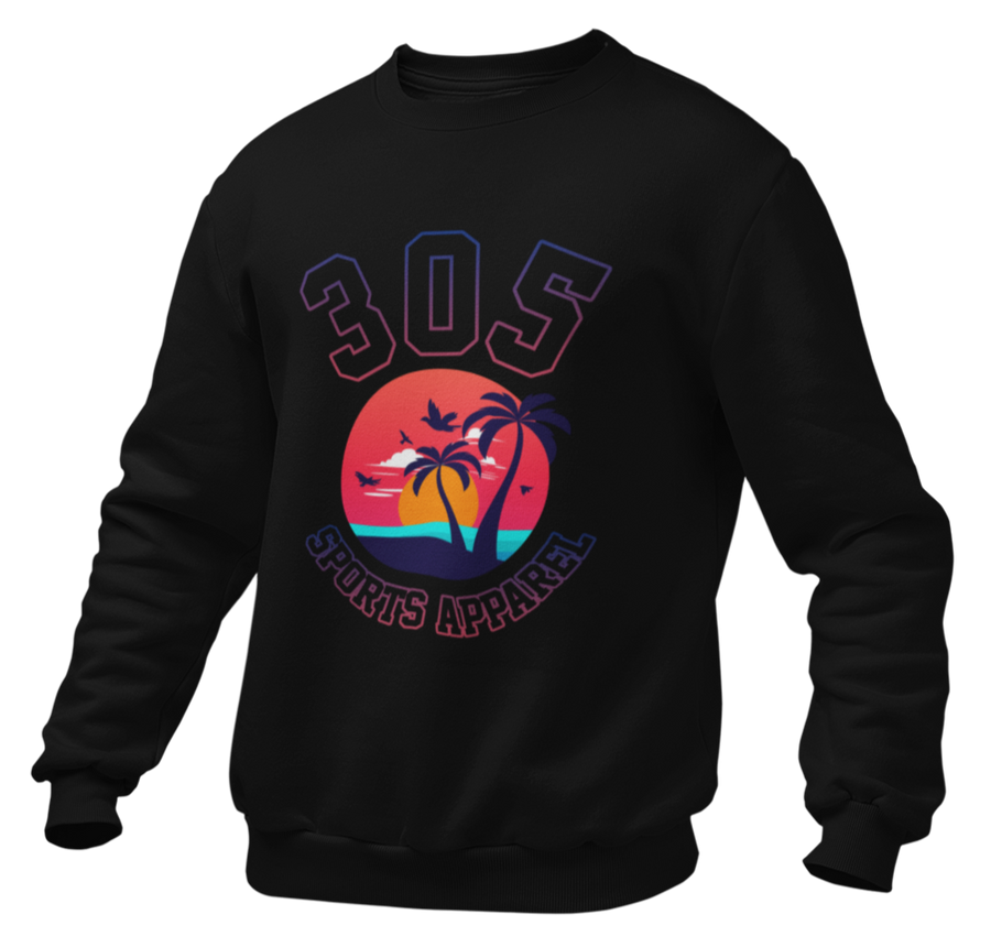 Men's Neon Tropical 305 Sports Apparel Sweater