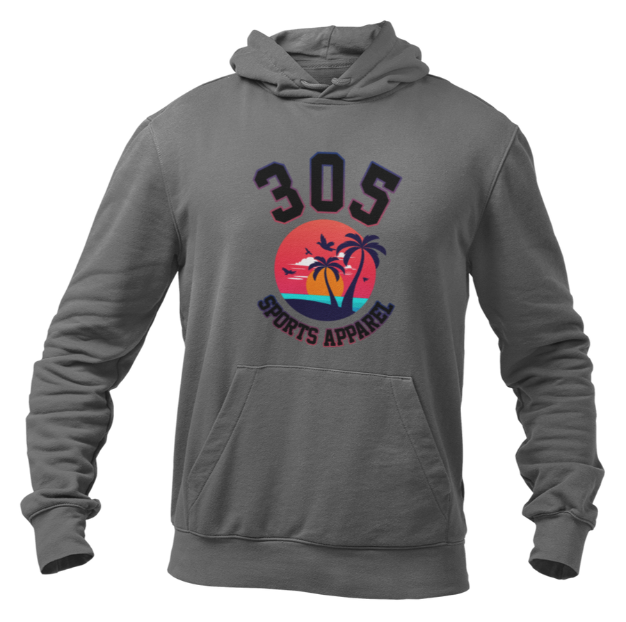 Neon Tropical 305 Sports Apparel Hoodie