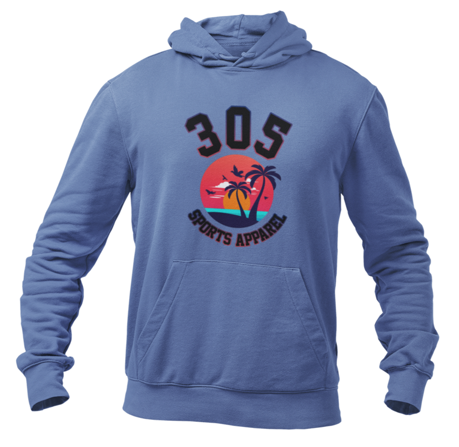 Neon Tropical 305 Sports Apparel Hoodie