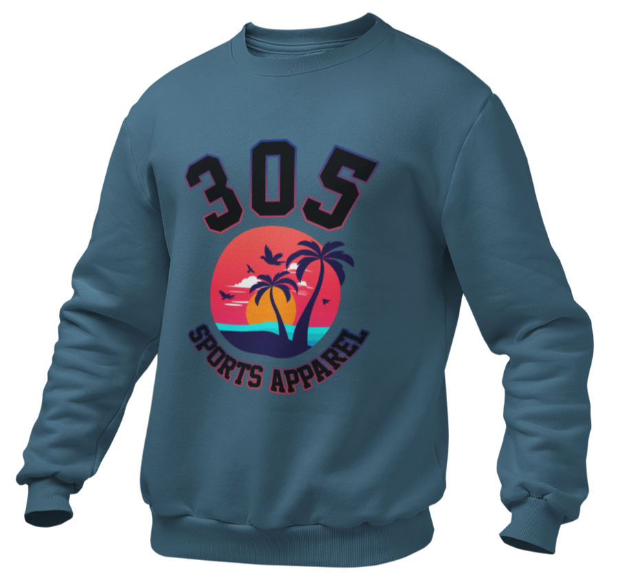 Men's Neon Tropical 305 Sports Apparel Sweater