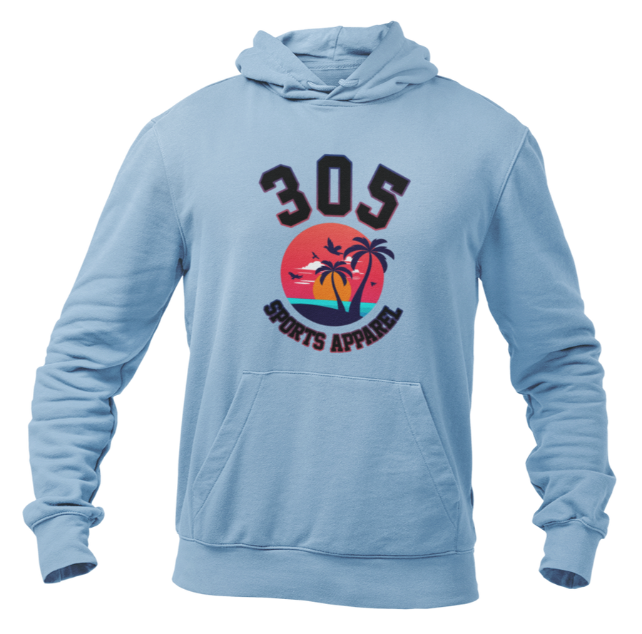 Neon Tropical 305 Sports Apparel Hoodie