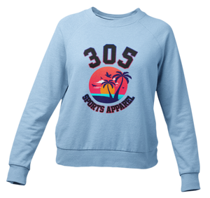 Women's Neon Tropical 305 Sports Apparel Sweater