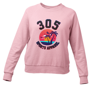 Women's Neon Tropical 305 Sports Apparel Sweater