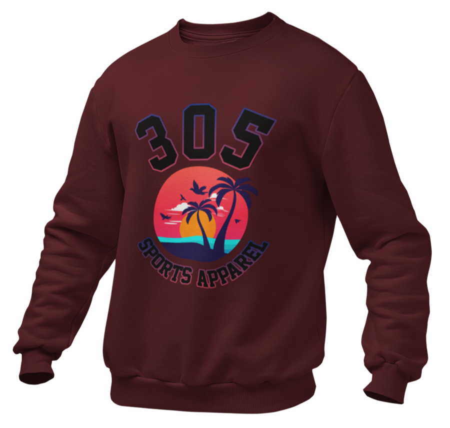 Men's Neon Tropical 305 Sports Apparel Sweater