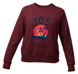 Women's Neon Tropical 305 Sports Apparel Sweater