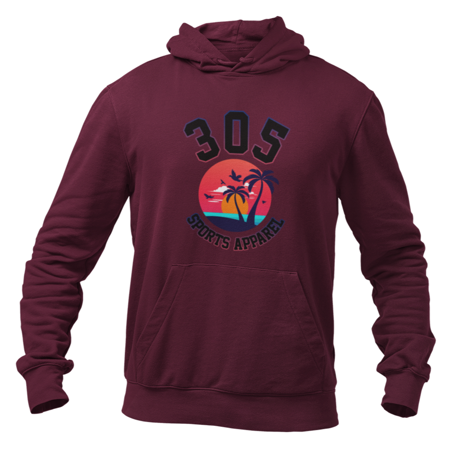 Neon Tropical 305 Sports Apparel Hoodie