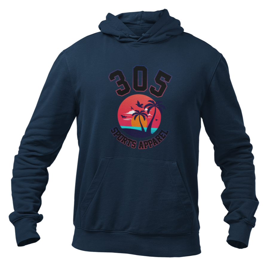 Neon Tropical 305 Sports Apparel Hoodie