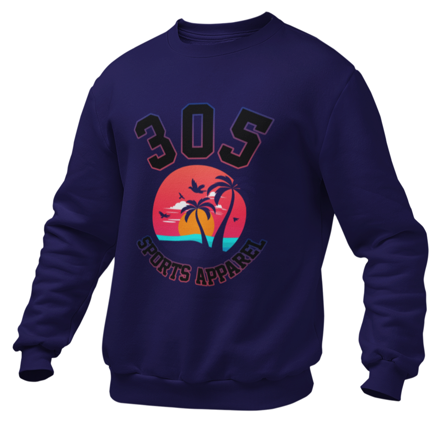 Men's Neon Tropical 305 Sports Apparel Sweater