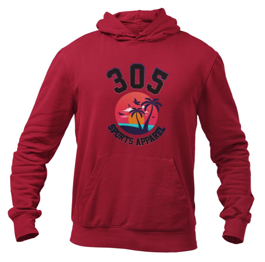 Neon Tropical 305 Sports Apparel Hoodie