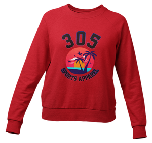 Women's Neon Tropical 305 Sports Apparel Sweater