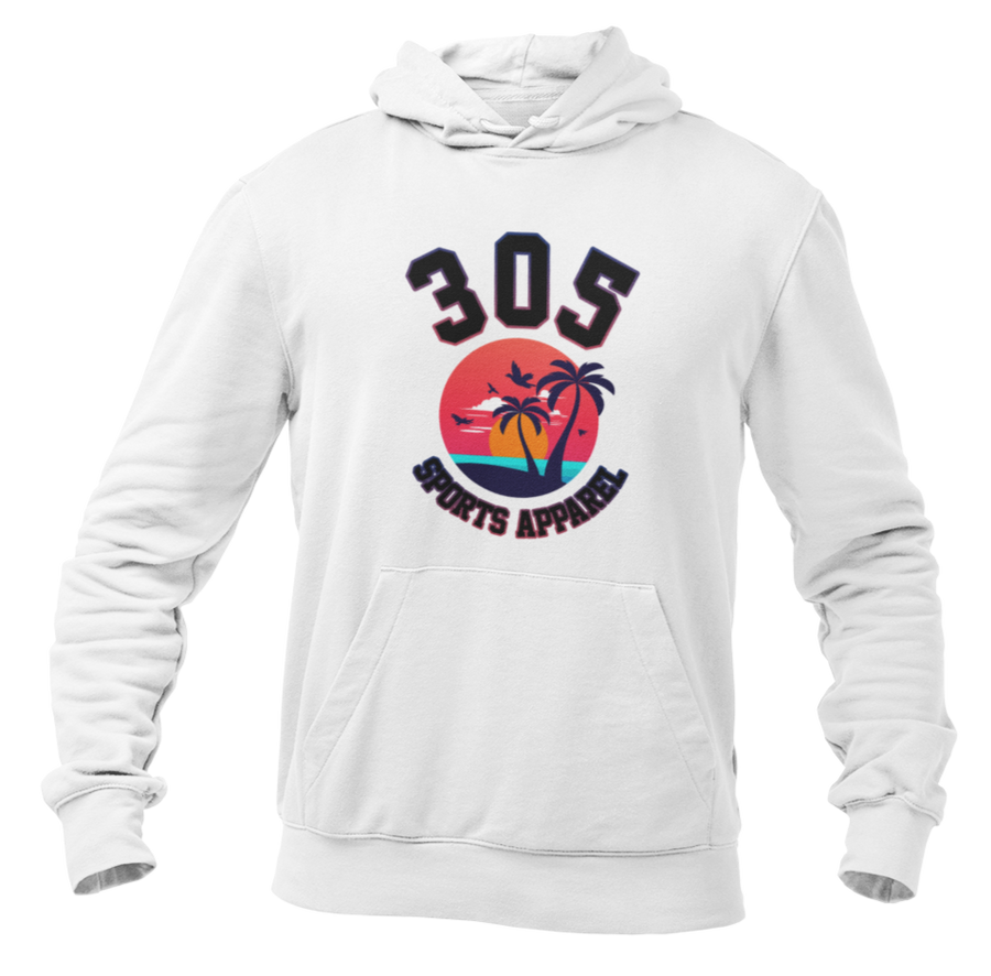 Neon Tropical 305 Sports Apparel Hoodie