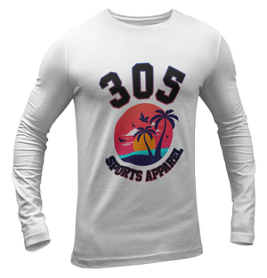 Men's Neon Tropical 305 Sports Apparel Long Sleeve