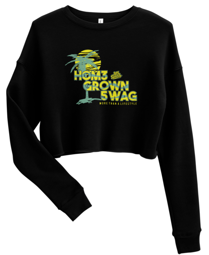 Women's New Home Grown Swag Cropped Sweater