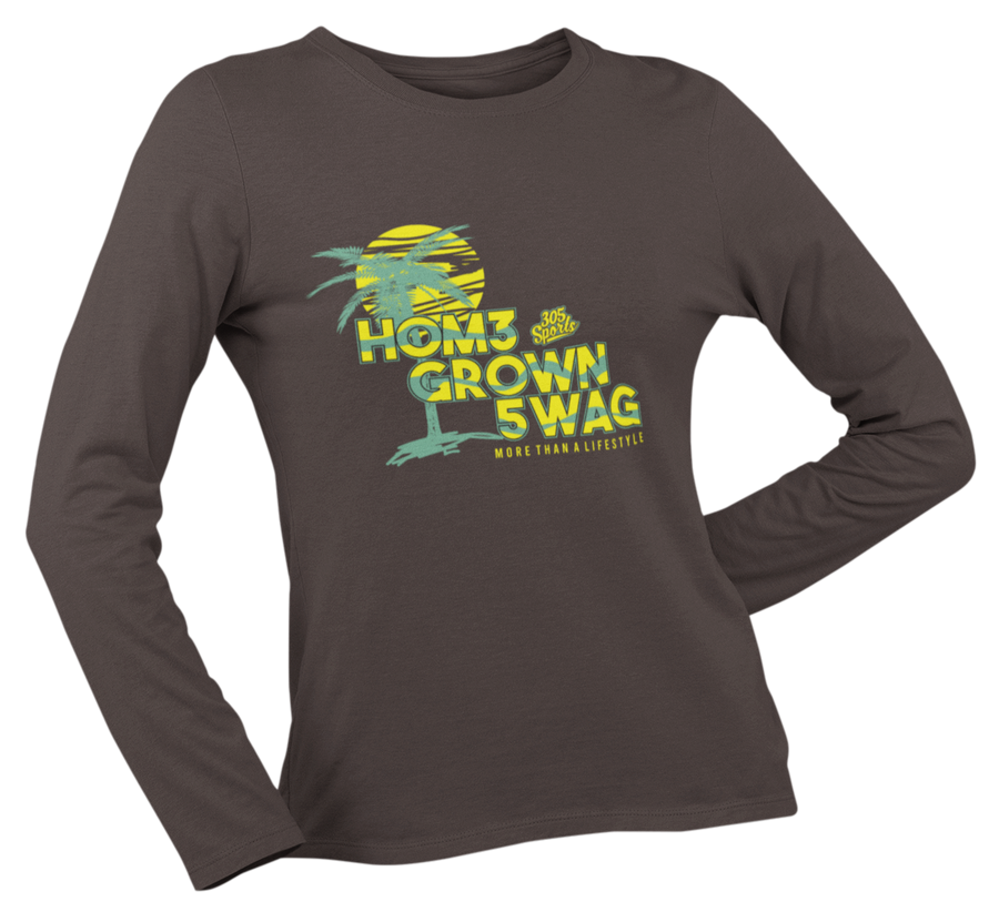 Women's New Home Grown Swag Long Sleeve