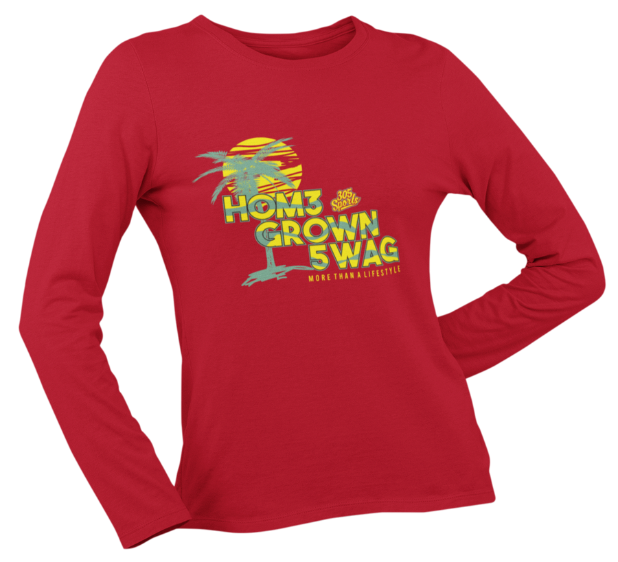 Women's New Home Grown Swag Long Sleeve