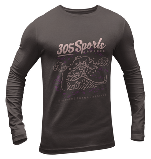 Men's Ocean Waves Long Sleeve