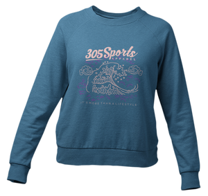 Women's Ocean Waves Sweater