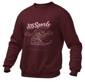 Men's Ocean Waves Sweater