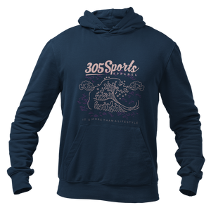 Ocean Waves Hoodie