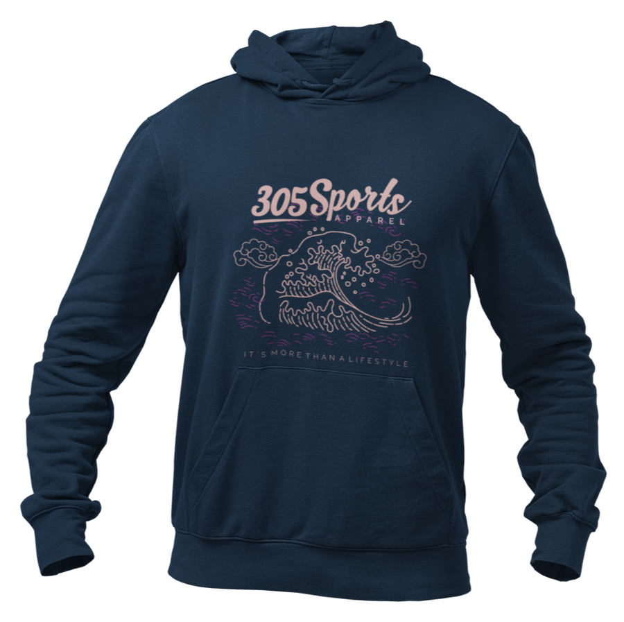 Ocean Waves Hoodie