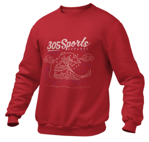 Men's Ocean Waves Sweater