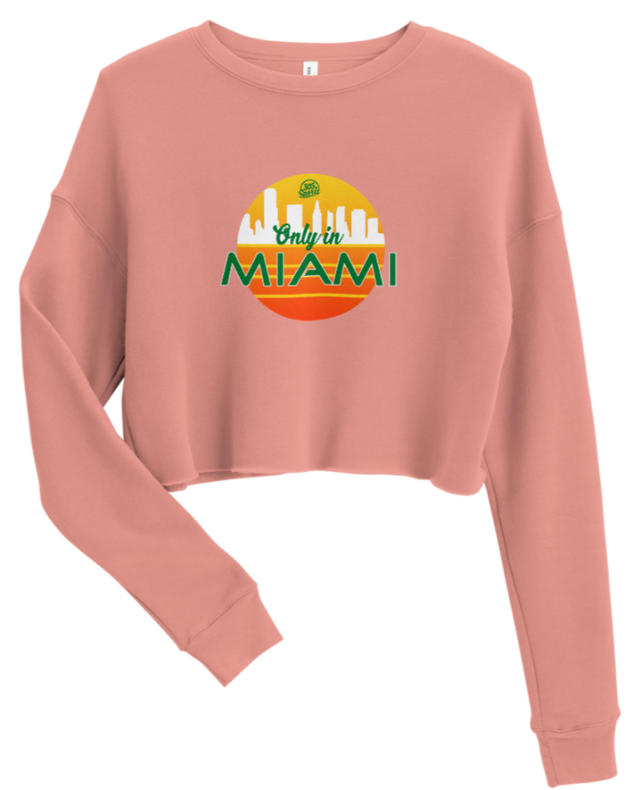 Women's Only in Miami Cropped Sweater