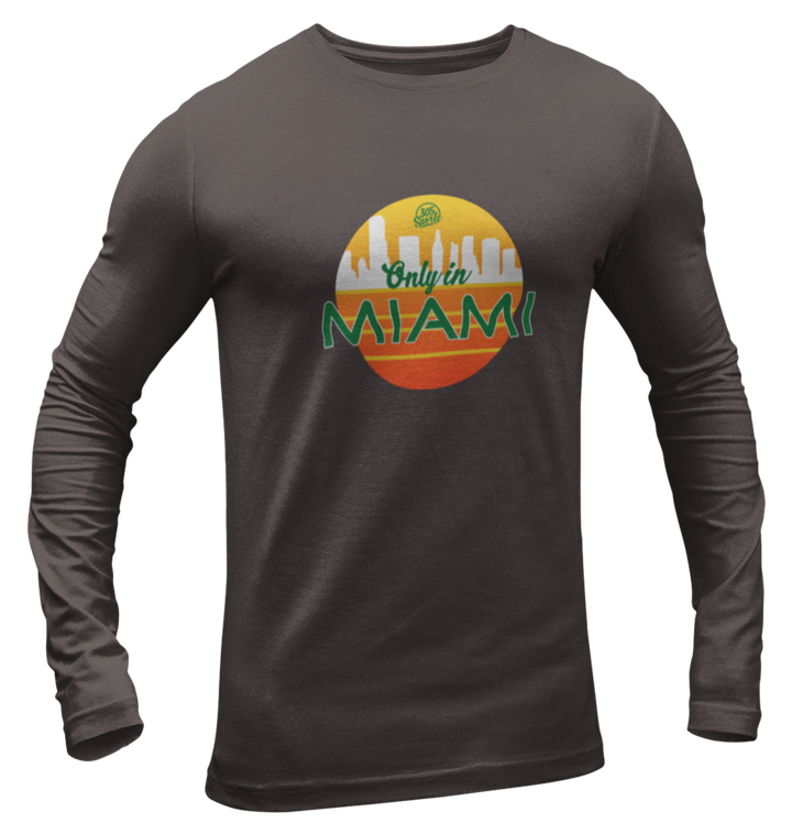 Men's Only In Miami Long Sleeve