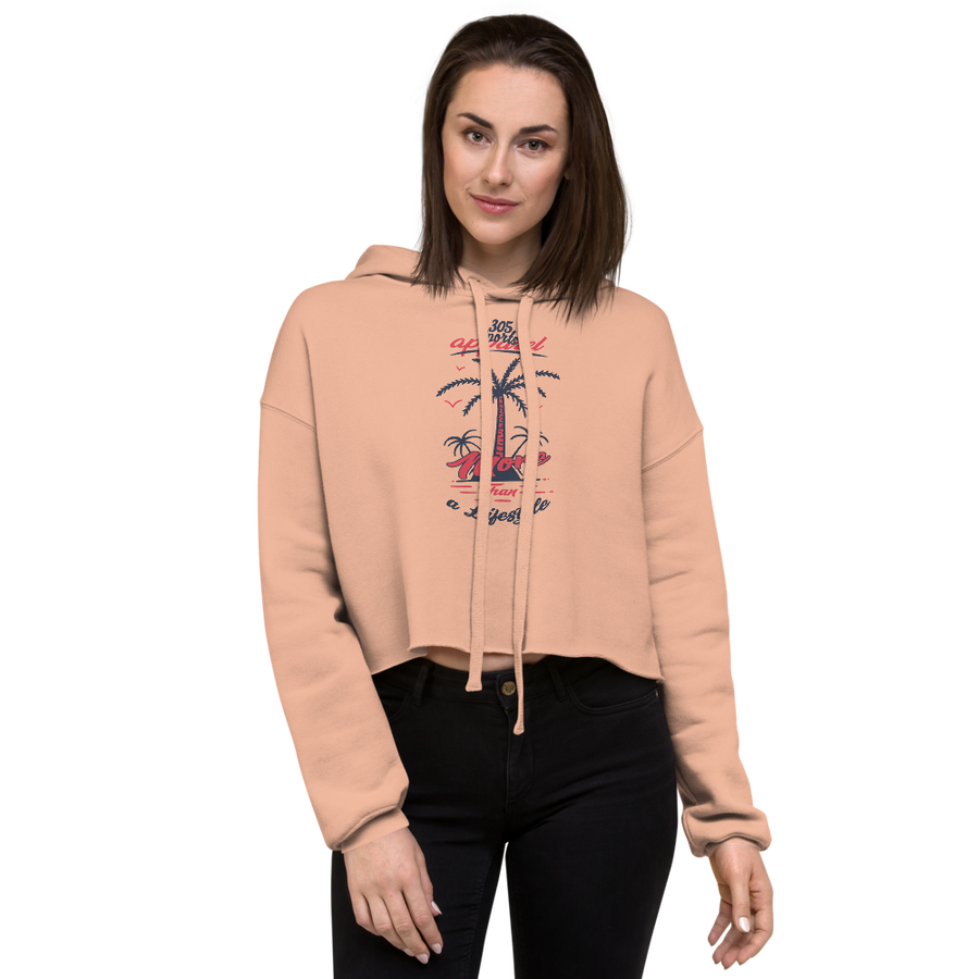 Women's Pacific Yacht Cropped Hoodie