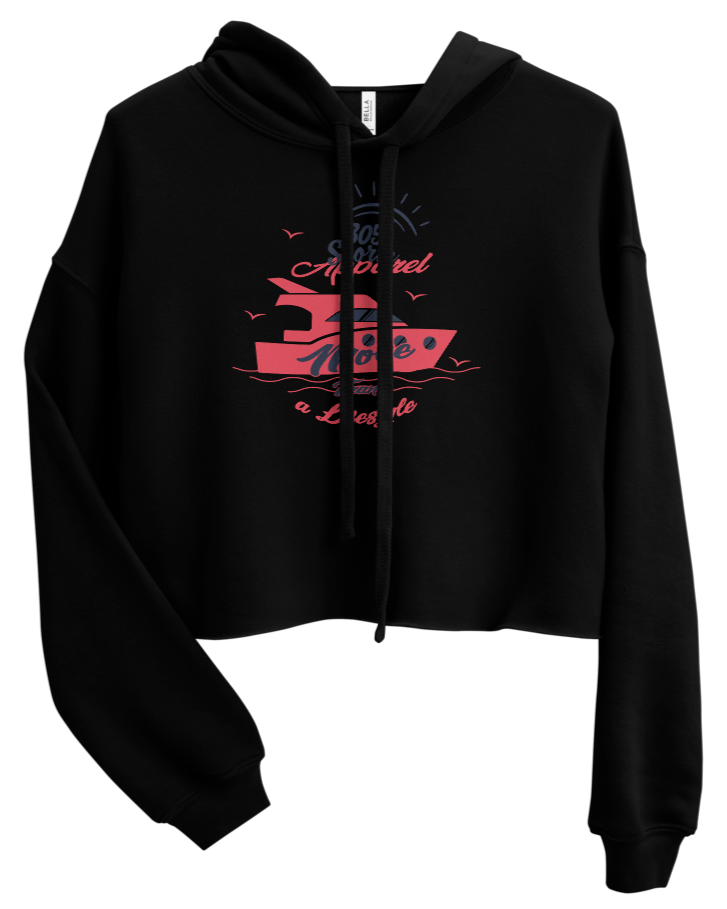 Women's Pacific Yacht Cropped Hoodie