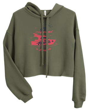 Women's Pacific Yacht Cropped Hoodie