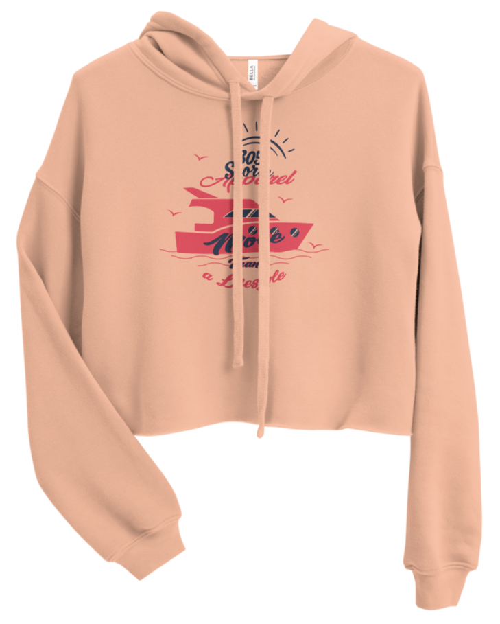 Women's Pacific Yacht Cropped Hoodie