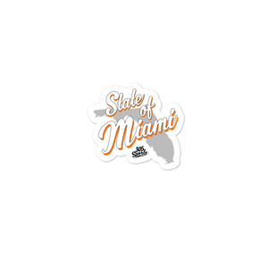 State of Miami Stickers