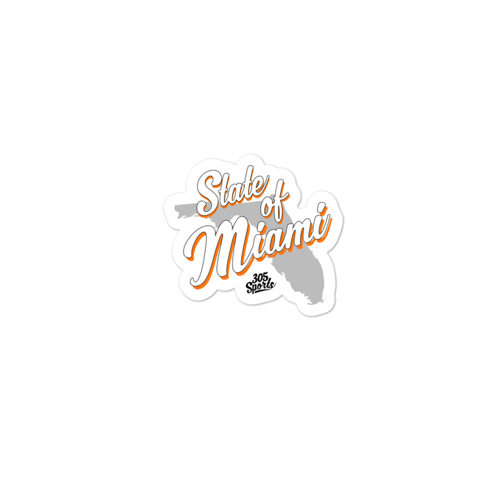State of Miami Stickers