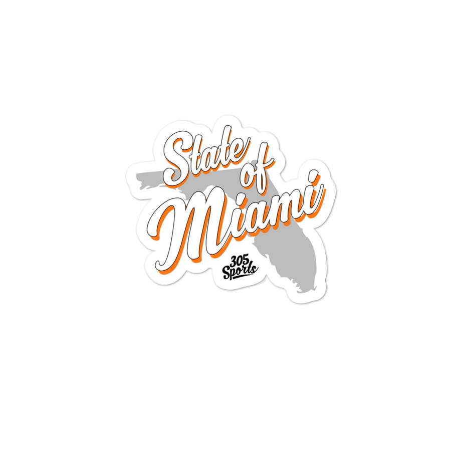 State of Miami Stickers