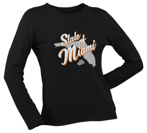 Women's State Of Miami Long Sleeve