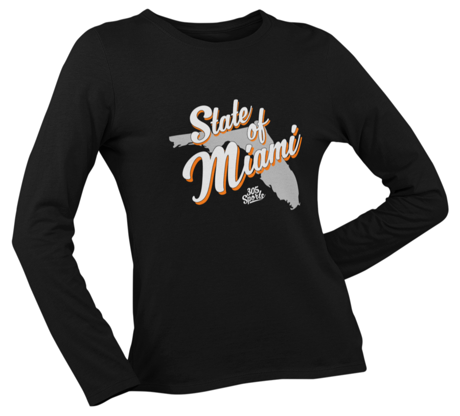 Women's State Of Miami Long Sleeve