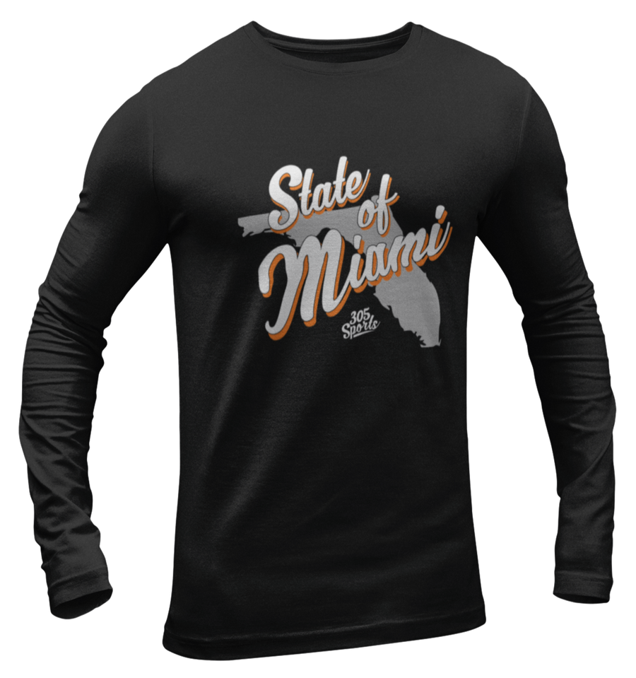 Men's State Of Miami Long Sleeve