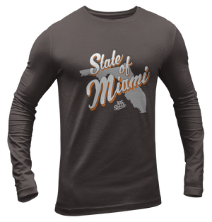 Men's State Of Miami Long Sleeve