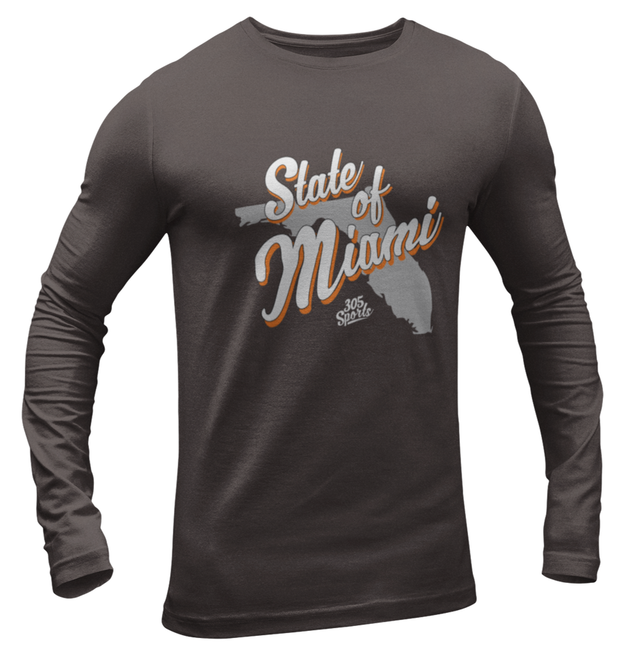 Men's State Of Miami Long Sleeve