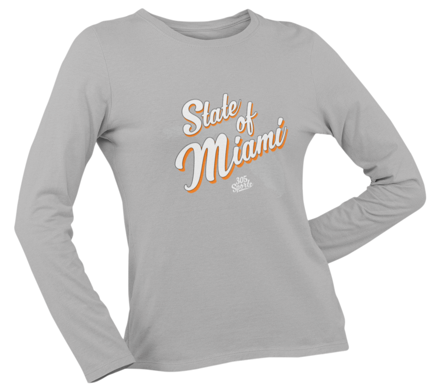 Women's State Of Miami Long Sleeve