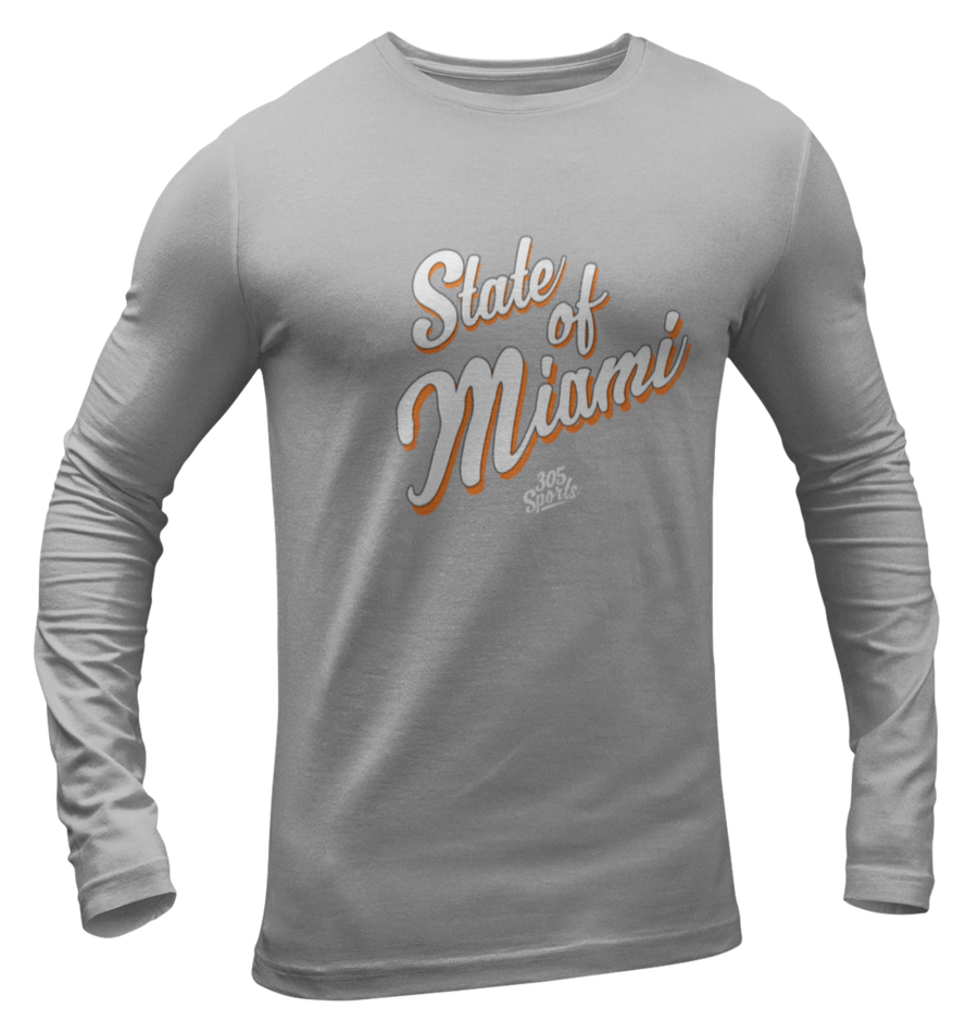 Men's State Of Miami Long Sleeve