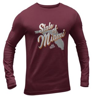 Men's State Of Miami Long Sleeve