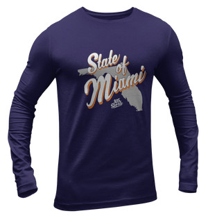 Men's State Of Miami Long Sleeve