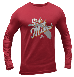 Men's State Of Miami Long Sleeve